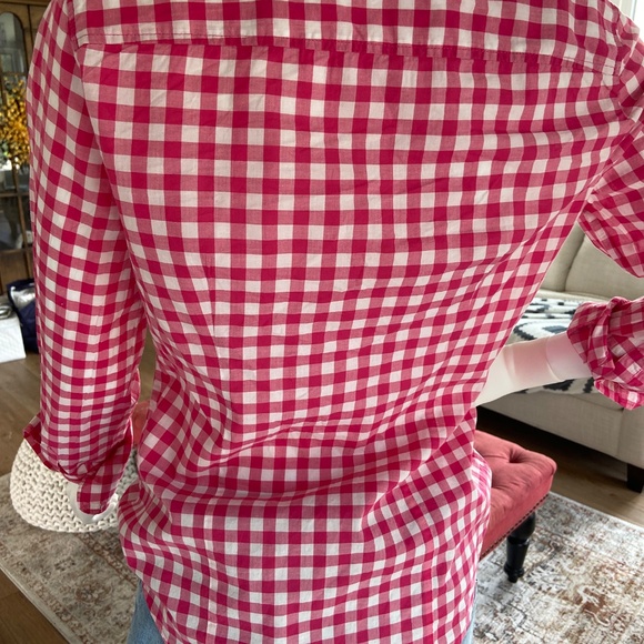 J.Crew Factory Gingham Bottom-up, Size XS - Picture 3 of 3